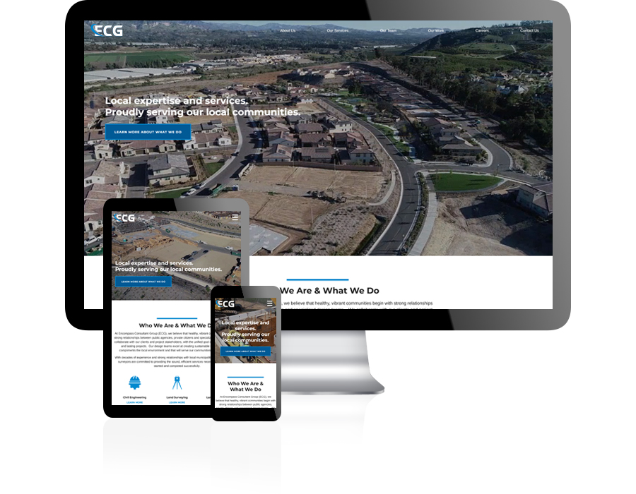 Encompass Consultant Group Website Design by Guido Media