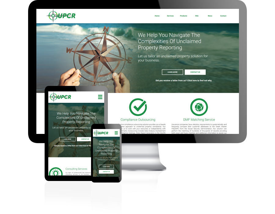 UPCR Website Design by Guido Media